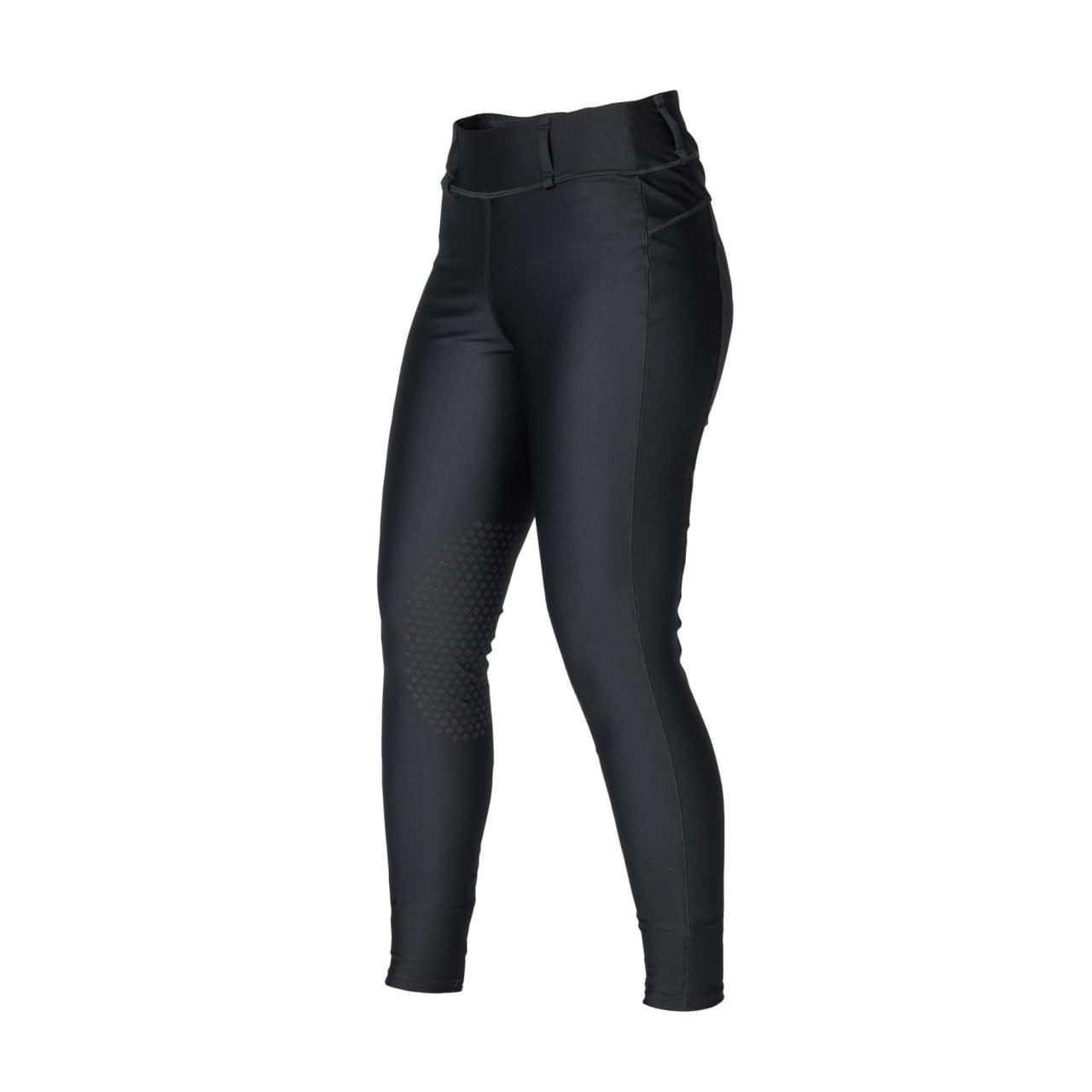 Back on Track Women's Carmen Knee Patch Riding Tights - Black - Back on ...