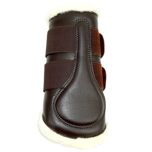 Nunn Finer Capriole Front Brushing Boots - Brown