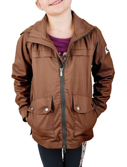 TuffRider Kids' Little Trotter Jacket - Chocolate