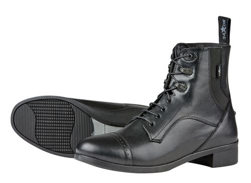 Saxon Women's Syntovia Lace Paddock Boots - Black