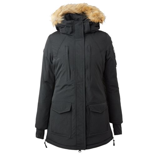 Horze Women's Brooke Long Parka Jacket - Black