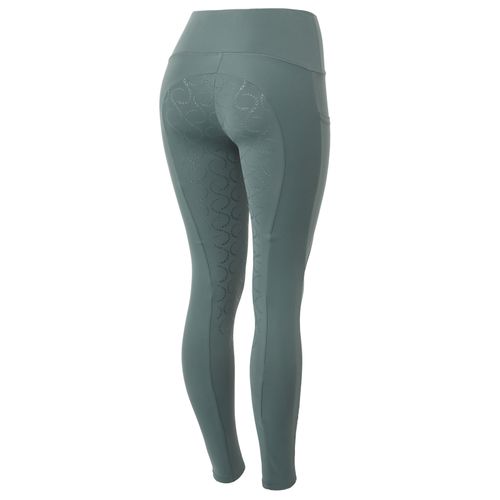 Horze Women's Gillian Silicone Full Seat Tights - Urban Chic