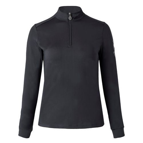 Horze Women's Iris Training and Show Shirt - Dark Navy