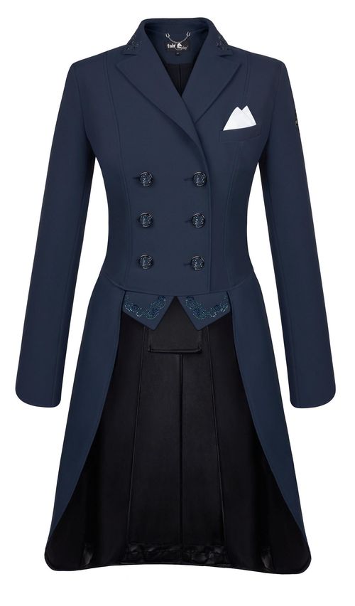 Fair Play Women's Dorothee Shadbelly Coat - Navy