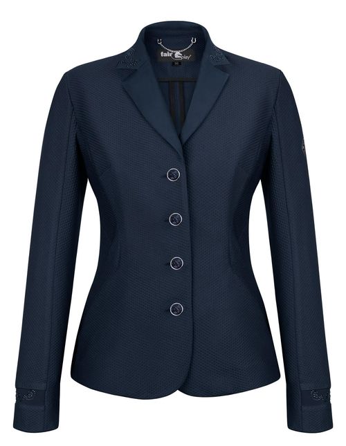 Fair Play Women's Taylor Comfimesh Show Jacket - Navy