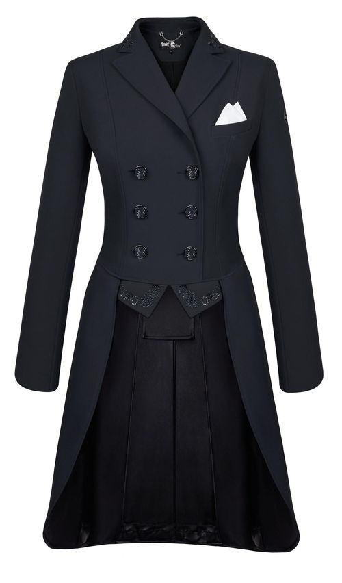 Fair Play Women's Dorothee Shadbelly Coat - Black