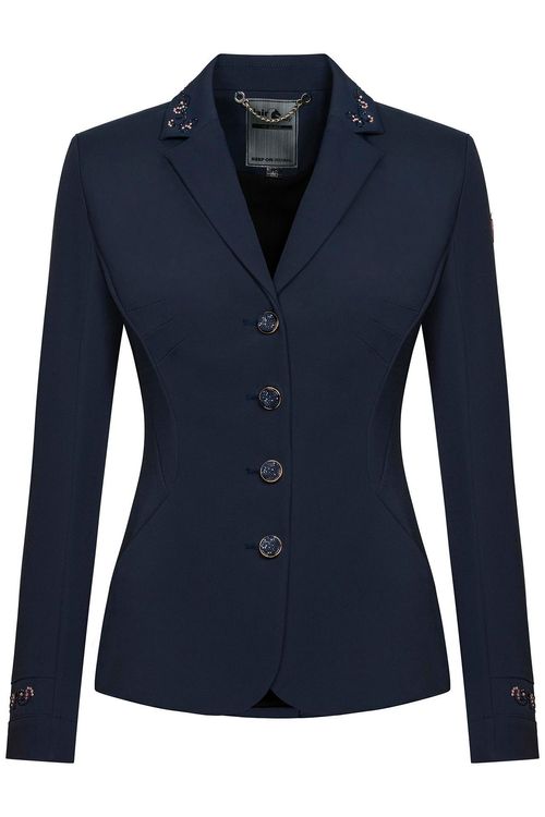 Fair Play Women's Taylor Rose Gold Show Jacket - Navy