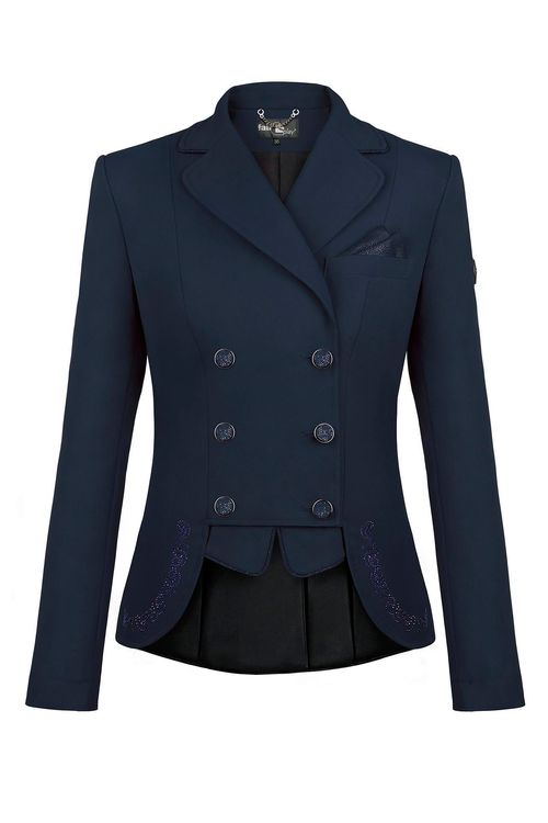 Fair Play Women's Lexim Dressage Short Tailcoat - Navy