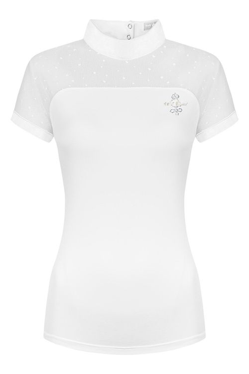 Fair Play Women's Lucia 2.0 Short Sleeve Competition Shirt - White