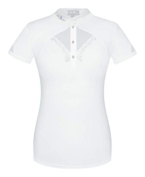 Fair Play Women's Cathrine Short Sleeve Competition Shirt - White