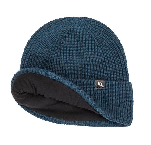 Back on Track Ava Wool Blend Beanie - Blue Green