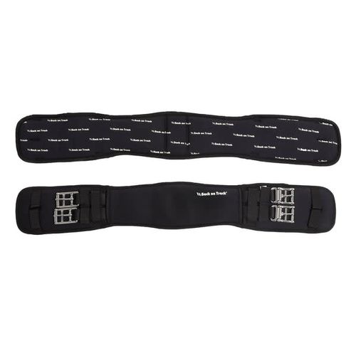 Back on Track Dressage Welltex Elastic Girth - Black