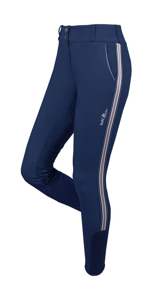 Fair Play Women's Ester Full Seat Breeches - Navy