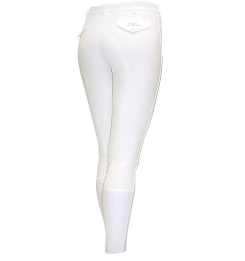 Alessandro Albanese Women's Athens Knee Patch Breeches - White