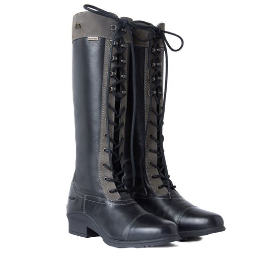 B Vertigo Cetus Waterproof Tall Boots - Black/Grey