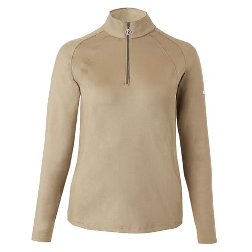 Horze Women's Linnea Training Shirt - Shiitake Beige