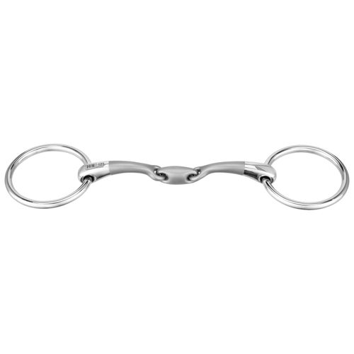 Herm Sprenger SATINOX Double Joint Bradoon 12mm