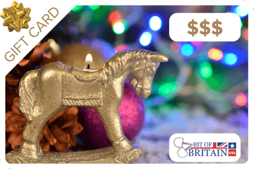 Bit of Britain E-Gift Certificate - Horse Candle $5-$500