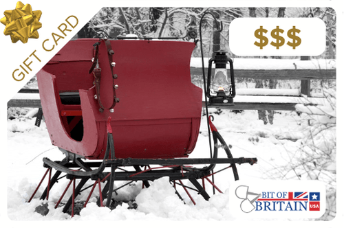 Bit of Britain E-Gift Certificate - Sleigh $5-$500