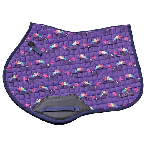 Romfh Curvy Saddle Pad - Punk Rock Ponies