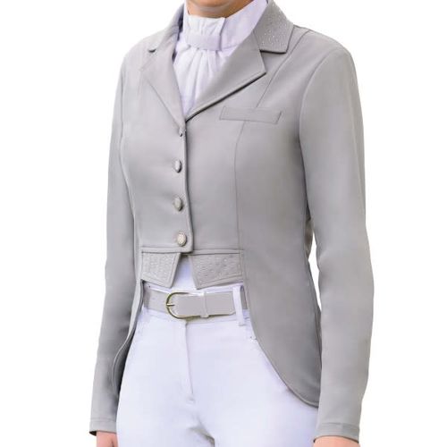 Ovation Women's Elegance Dressage Short Tail Coat - Grey