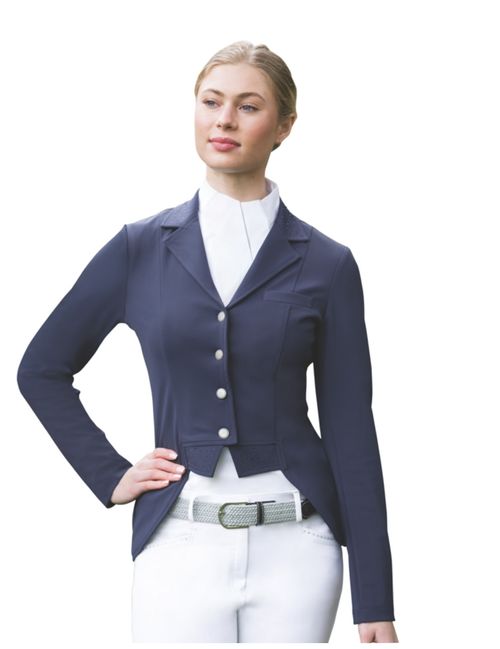 Ovation Women's Elegance Dressage Short Tail Coat - Navy