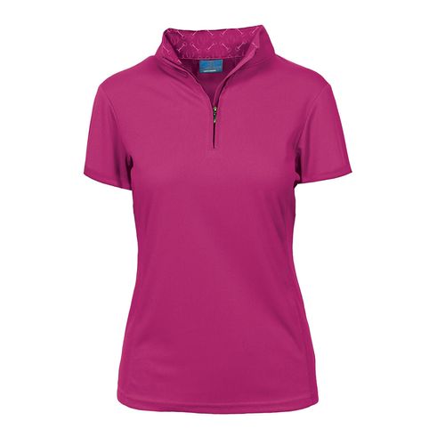 Ovation Women's CoolRider UV Tech Short Sleeve Shirt - Orchid