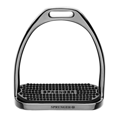 Herm Sprenger Fillis Stirrups - Anthracite/Black Pad