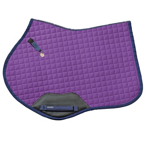 Romfh Curvy Saddle Pad - Wisteria/Navy