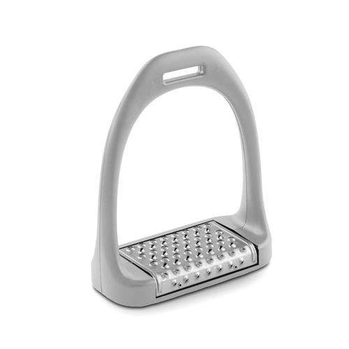 Royal Rider Perfect Stirrups - Silver/Stainless Steel Pad