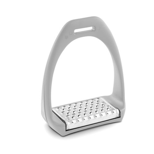 Royal Rider Sport Stirrups - Silver/Stainless Steel Pad