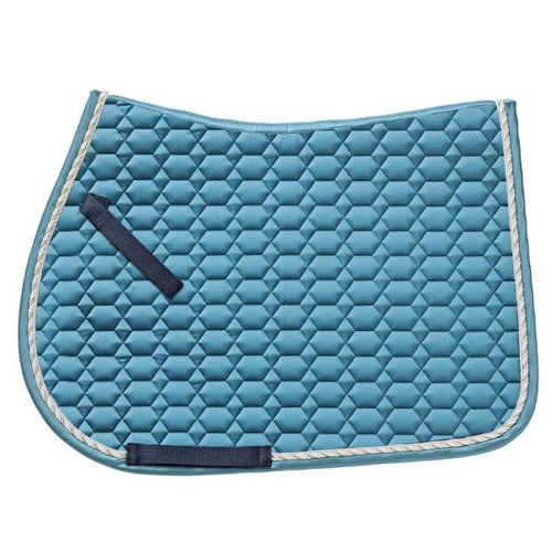 Ovation Elegance Satin AP Saddle Pad - Sky Blue