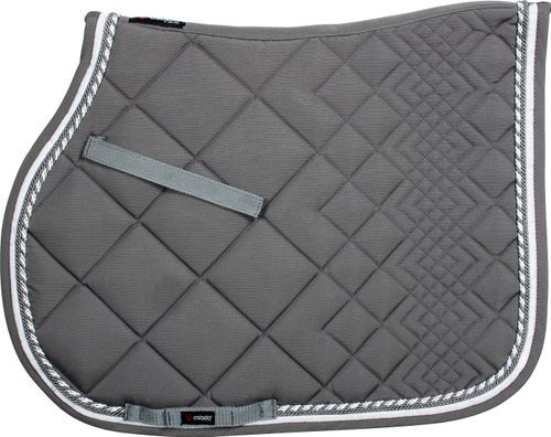 Catago Diamond All Purpose Saddle Pad - Grey