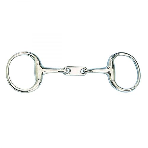 Korsteel Stainless Steel Dr Bristol Eggbutt Snaffle Bit