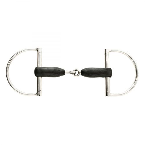 Korsteel Stainless Steel Jointed Rubber Mouth 3.25" Ring Big Dee Bit