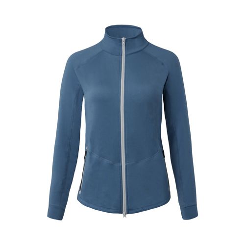 Horze Women's Vera Full Zip Tech Sweatshirt - Coronet Blue