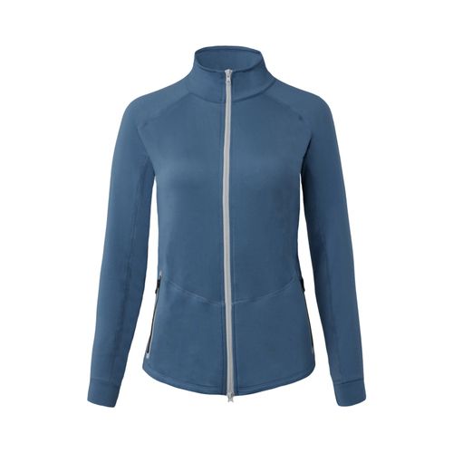 Horze Women's Vera Full Zip Tech Sweatshirt - Coronet Blue