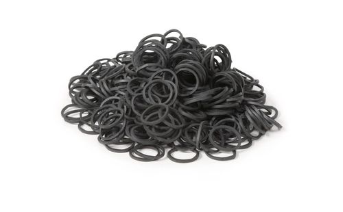 Shires Mane Plaiting Bands - Black