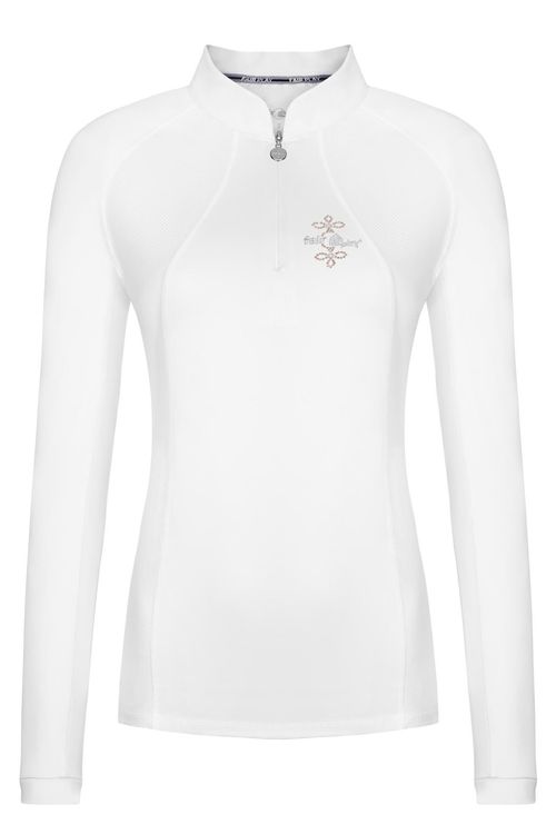 Fair Play Women's Paula Long Sleeve Tech Shirt - White