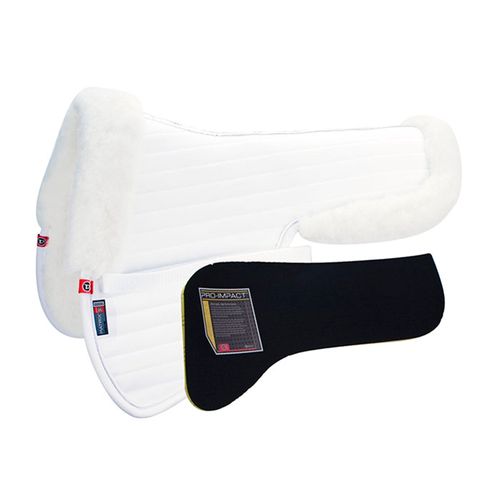 T3 Matrix AP Ergonomic Halfpad CoolBack Pro Impact - White