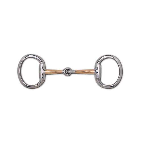 Toklat Eggbutt Copper Snaffle Bit