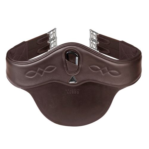 Shires Velociti Lusso Stud Girth - Havana