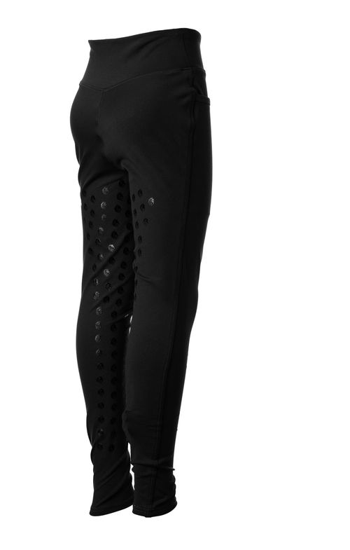 Equinavia Kids' Ronja Full Grip Tights - Black
