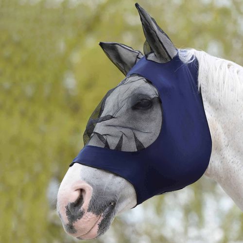 Weatherbeeta Stretch Eye Saver w/Ears - Navy/Black