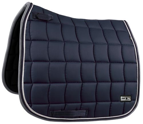 Fair Play Xavier Dressage Saddle Pad - Navy