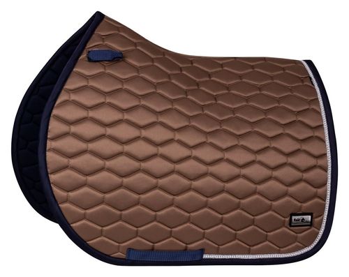 Fair Play Hexagon Pearl All Purpose Saddle Pad - Taupe
