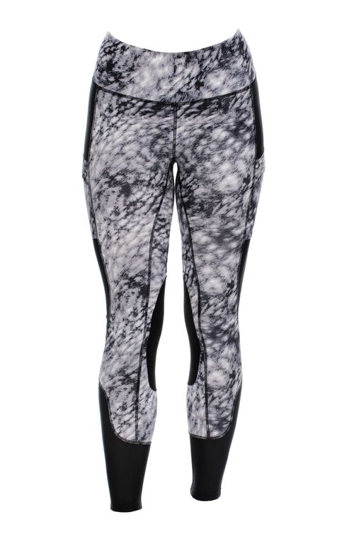 Horseware Women's Knee Patch Riding Tights - Dapple Print