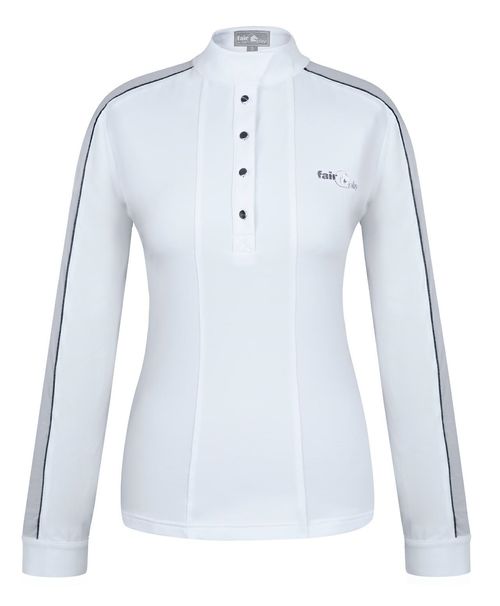 Fair Play Women's Claire Long Sleeve Competition Shirt - White