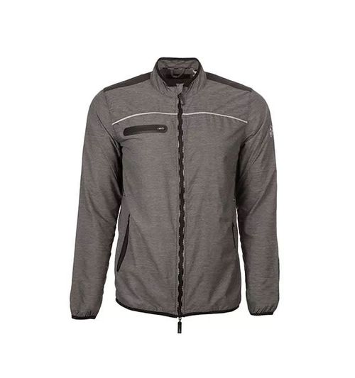 Alessandro Albanese Men's Cuneo Packable Windbreaker - Grey Melange