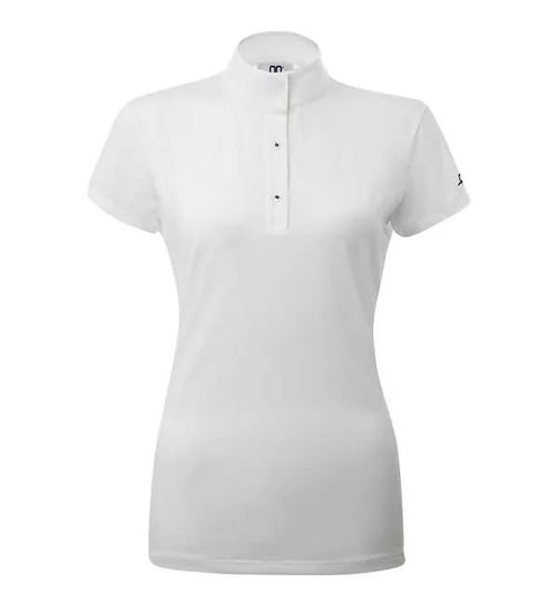 Alessandro Albanese Women's Houston Short Sleeve Competition Shirt - White